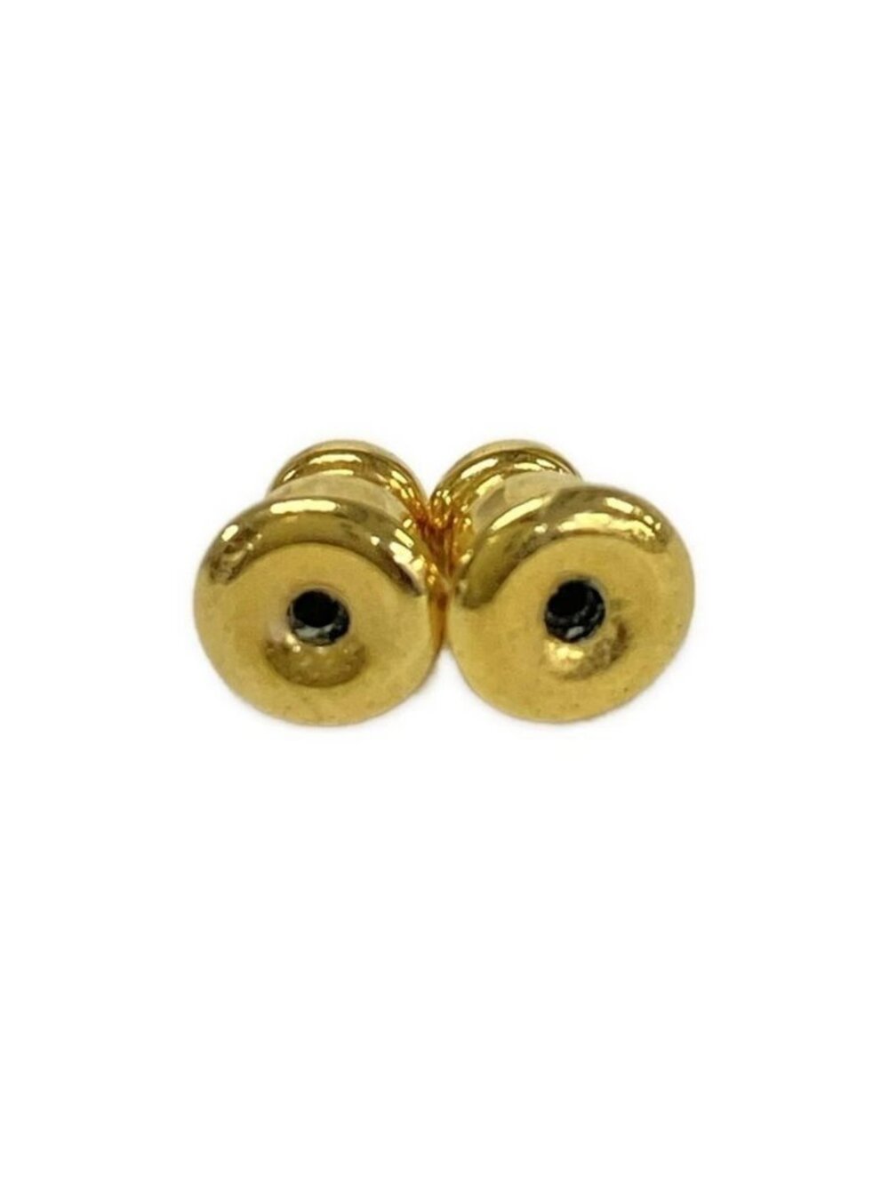 DIOR/ChristianDior Dio(r)evolution Gold Clear Hardware Rhinestones Earrings - Picture 4 of 4